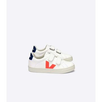 Αθλητικά Παπούτσια παιδικα Veja ESPLAR CHROMEFREE White/Orange/Navy | GR 834AHK